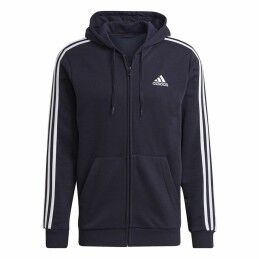 Adidas|Polar com Capuz Homem Adidas Preto