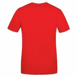 Le coq sportif|Camisola de Manga Curta Homem Le coq sportif Bat Nº2 Vermelho Homem
