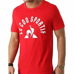 Le coq sportif|Camisola de Manga Curta Homem Le coq sportif Bat Nº2 Vermelho Homem
