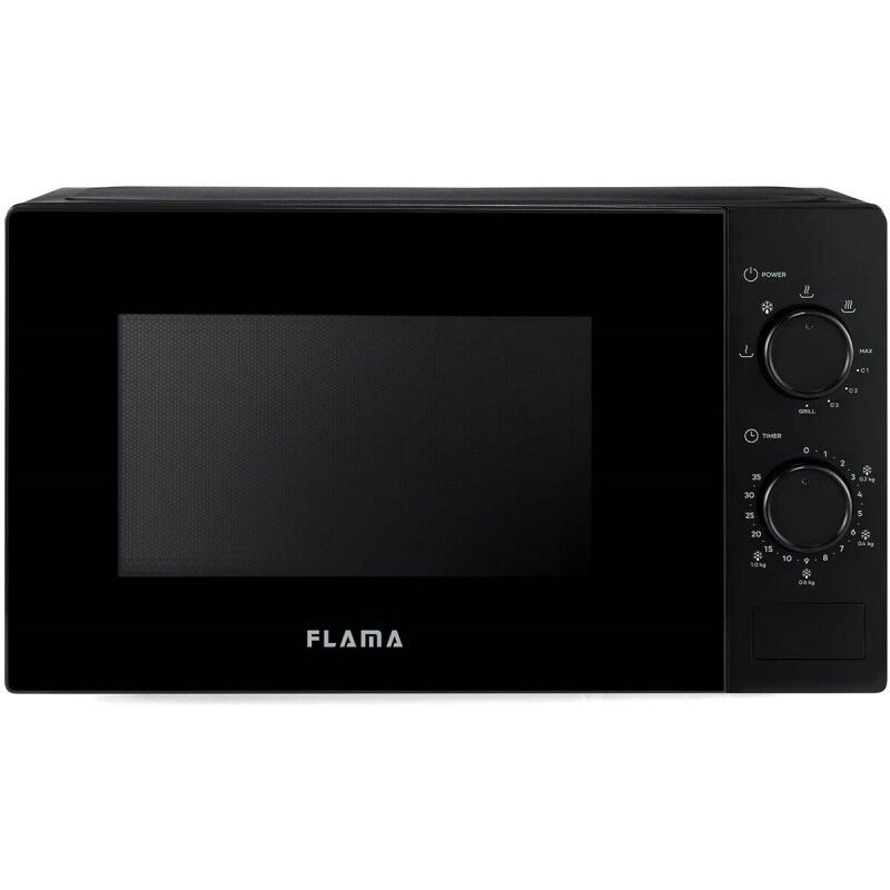 Flama|Microondas com Grill Flama 1889FL Preto 700 W 20 L Flama|Microondas com Grill Flama 1889FL Preto 700 W 20 L