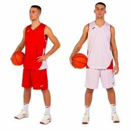 Joma Sport|Conjunto Desportivo para Adultos Joma Sport Kansas Vermelho Multicolor 2 Peças