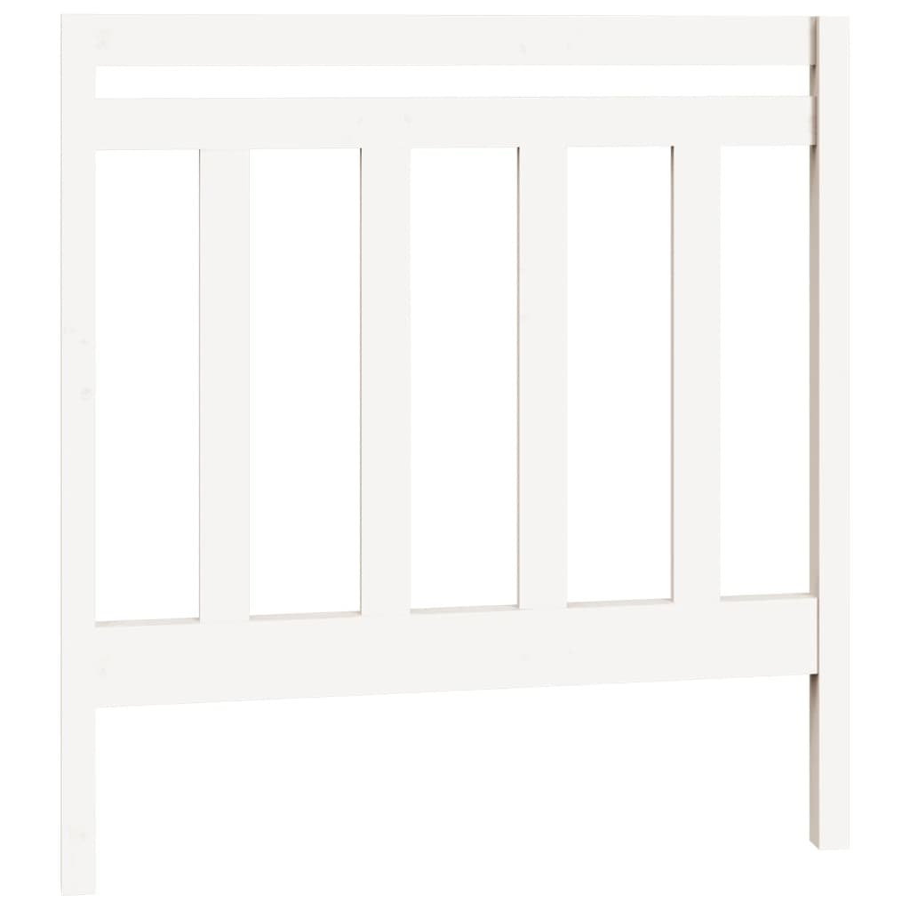 vidaXL Sofá-cama de puxar 2x(90x200) cm pinho maciço branco