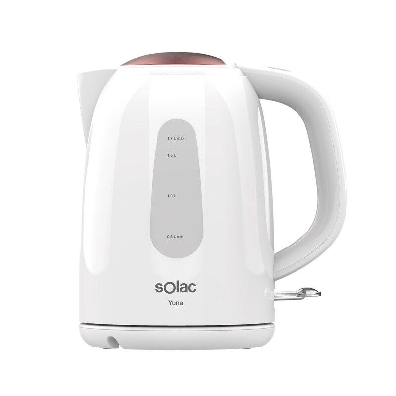 Solac|Chaleira Solac Vermelho Branco 2200 W