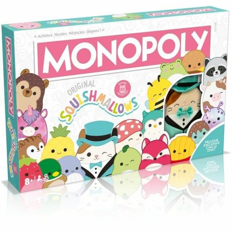 Winning Moves|Jogo de Mesa Winning Moves Monopoly - squishmallows