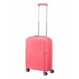 American Tourister|Mala de Cabine American Tourister Starvibe Spinner Cor de Rosa 41 L 55 x 40 x 20 cm