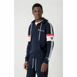 Champion|Polar com Capuz Homem Champion Arm Stripe M Azul Marinho