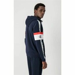 Champion|Polar com Capuz Homem Champion Arm Stripe M Azul Marinho
