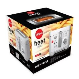 Eldom|Fritadeira de Ar Eldom FREET Branco Cinzento 1800 W 2,5 L