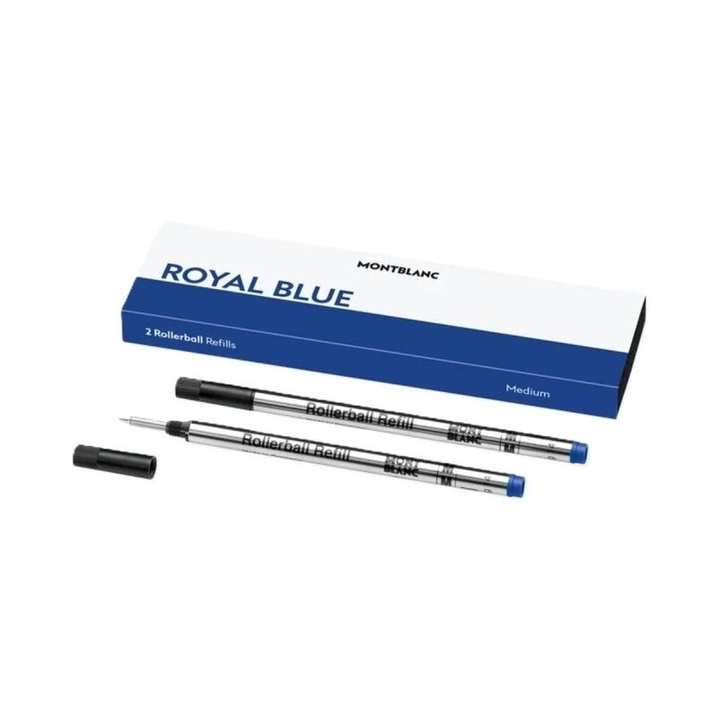 Montblanc|Caneta sobresselente Montblanc ROYAL BLUE Azul (2 Unidades) Montblanc|Caneta sobresselente Montblanc ROYAL BLUE Azul (2 Unidades)