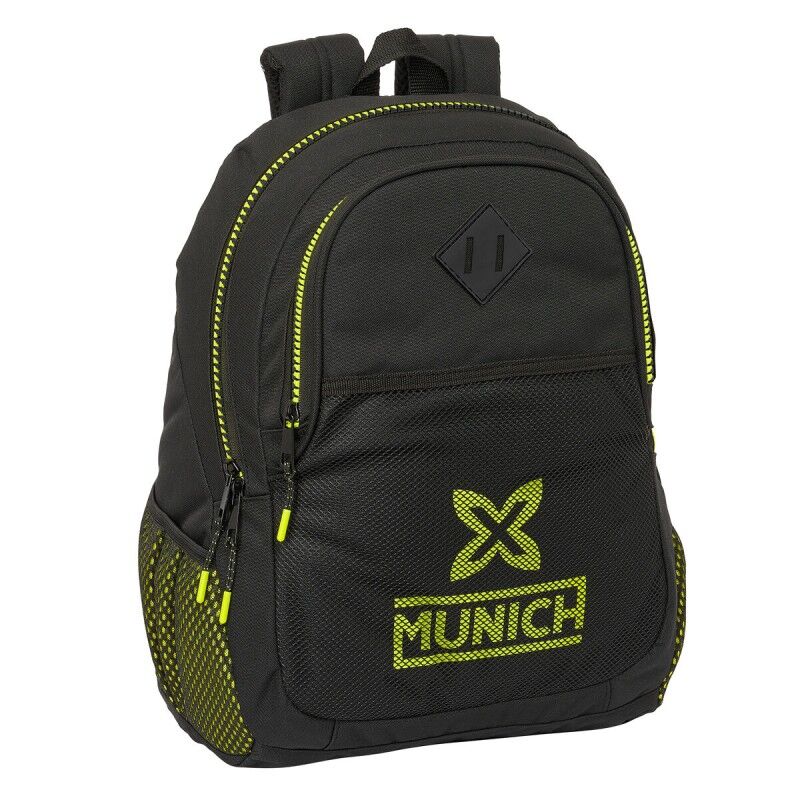 Munich|Mochila Escolar Munich Beat Preto 32 x 44 x 16 cm Munich|Mochila Escolar Munich Beat Preto 32 x 44 x 16 cm