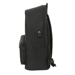 Munich|Mochila Escolar Munich +usb munich Preto 31 x 44 x 18 cm