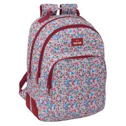 BlackFit8|Mochila Escolar com Rodas 905 BlackFit8 M313G Cor de Rosa (32 x 42 x 15 cm)