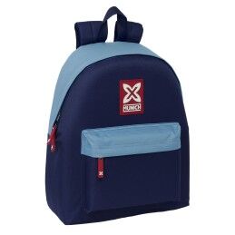 BlackFit8|Mochila Escolar com Rodas Evolution BlackFit8 Egeo Azul (32 x 42 x 15 cm)