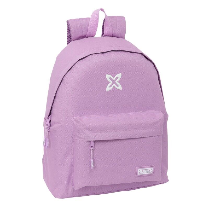 Munich|Mochila Munich Basic Lilás 33 x 42 x 15 cm