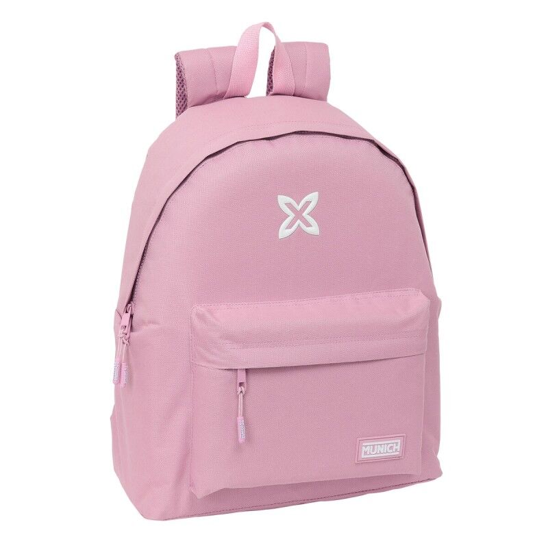 Munich|Mochila Escolar Munich Basic Cor de Rosa 33 x 42 x 15 cm Munich|Mochila Escolar Munich Basic Cor de Rosa 33 x 42 x 15 cm