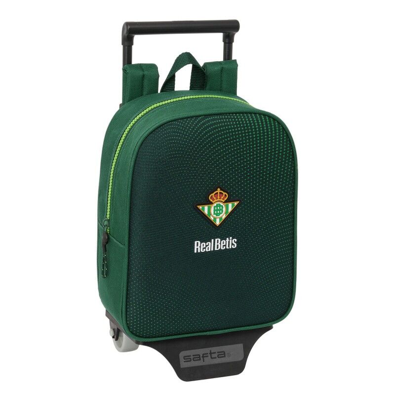 Real Betis Balompié|Mochila Escolar com Rodas Real Betis Balompié Verde 22 x 27 x 10 cm Real Betis Balompié|Mochila Escolar com Rodas Real Betis Balompié Verde 22 x 27 x 10 cm