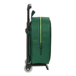 Real Betis Balompié|Mochila Escolar com Rodas Real Betis Balompié Verde 22 x 27 x 10 cm