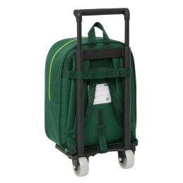 Real Betis Balompié|Mochila Escolar com Rodas Real Betis Balompié Verde 22 x 27 x 10 cm