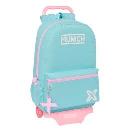 BlackFit8|Mochila Escolar com Rodas Evolution BlackFit8 Oxford Azul escuro (32 x 42 x 15 cm)