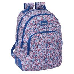 BlackFit8|Mochila Escolar com Rodas Compact BlackFit8 M918 Turquesa 33 X 45 X 22 cm