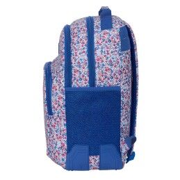Nait Nait|Mochila Escolar Nait Nait Flores coimbra azul Azul 32 x 42 x 15 cm