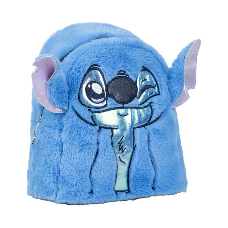 Stitch|Mochila Escolar Stitch Azul 14 x 25 x 24 cm Stitch|Mochila Escolar Stitch Azul 14 x 25 x 24 cm