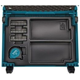 Makita|Conjunto de brocas e pontas Makita B-69478 Porta-brocas Alumínio 65 Peças