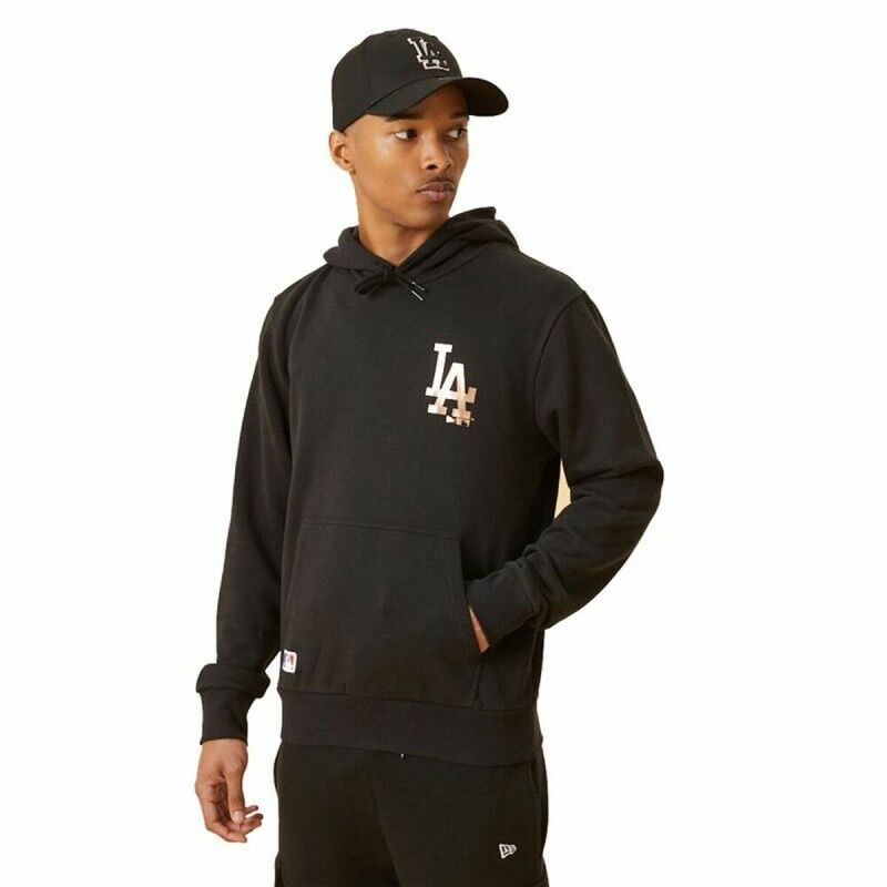 New Era|Polar com Capuz Homem New Era LA Dodger Preto New Era|Polar com Capuz Homem New Era LA Dodger Preto