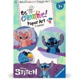 Ravensburger|Jogo de Trabalhos Manuais Ravensburger Be creative ! Paper Art Stitch