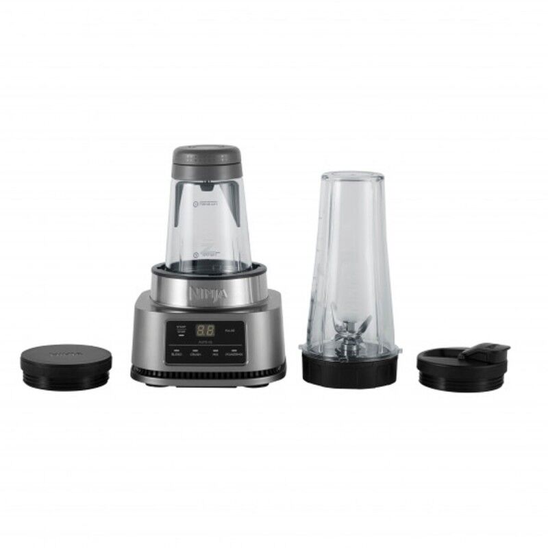 NINJA|Batedora de Copo NINJA CB100EU Preto Prateado 1100 W 700 ml NINJA|Batedora de Copo NINJA CB100EU Preto Prateado 1100 W 700 ml