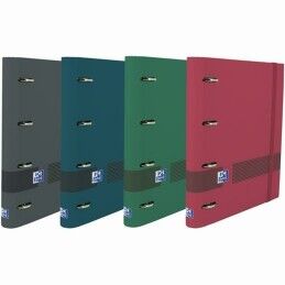 Oxford|Pasta com argolas Oxford EuropeanBinder A4+ (10 Unidades)
