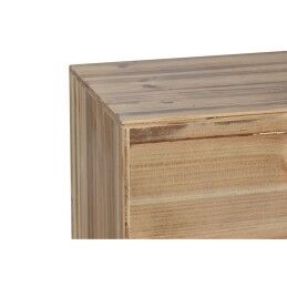 Home ESPRIT|Móvel de TV Home ESPRIT Preto Natural Abeto Madeira MDF 130 x 24 x 51 cm
