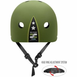 Capacete Stamp Military Star Preto