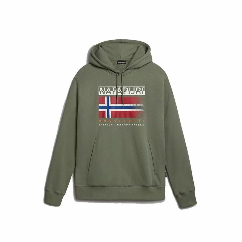 Napapijri|Polar com Capuz Criança Napapijri B-Kreis H Verde-escuro Napapijri|Polar com Capuz Criança Napapijri B-Kreis H Verde-escuro