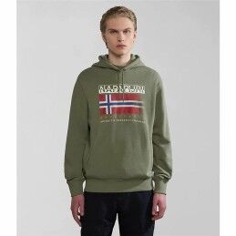 Napapijri|Polar com Capuz Criança Napapijri B-Kreis H Verde-escuro