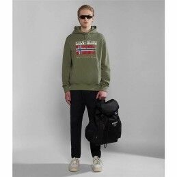 Napapijri|Polar com Capuz Criança Napapijri B-Kreis H Verde-escuro