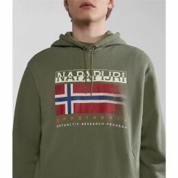 Napapijri|Polar com Capuz Criança Napapijri B-Kreis H Verde-escuro