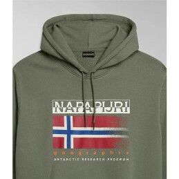 Napapijri|Polar com Capuz Criança Napapijri B-Kreis H Verde-escuro