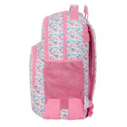 Moos|Mochila Escolar Moos Flores Multicolor 32 x 42 x 15 cm
