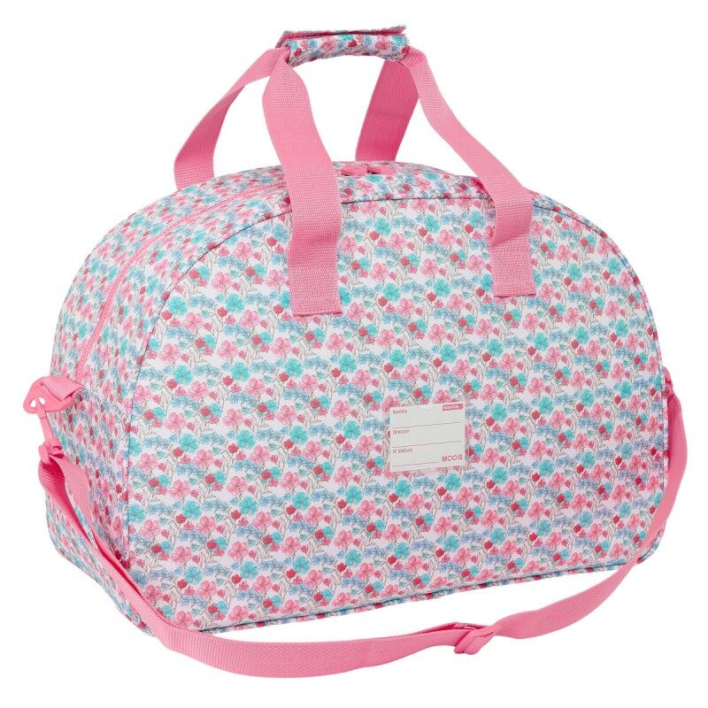 Moos|Saco de Desporto Moos Flores Multicolor 48 x 33 x 21 cm Moos|Saco de Desporto Moos Flores Multicolor 48 x 33 x 21 cm