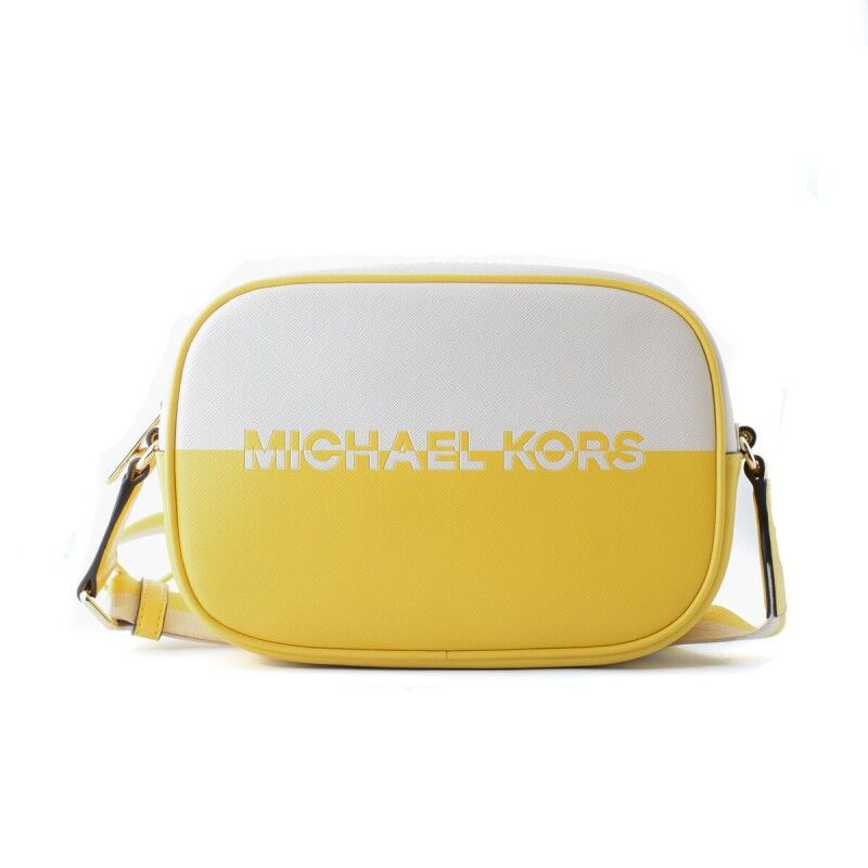 Michael Kors|Mala a Tiracolo Michael Kors JET SET TRAVEL Amarelo 22 x 15 x 6 cm Michael Kors|Mala a Tiracolo Michael Kors JET SET TRAVEL Amarelo 22 x 15 x 6 cm
